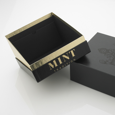 Mint__2hat_box_leather_foil_stampingpremium_packagingcustom_rigid_box_turned_edge_set_box