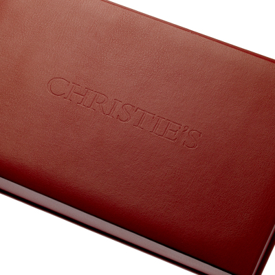 Christies-auction-private-sales-preview-kit-debossing